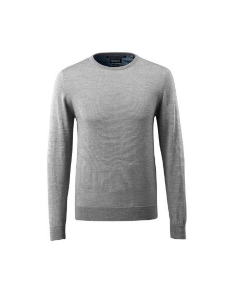 Maglione da lavoro giroccolo e maniche a coste MASCOT mod. 50636-989 50% lana merino