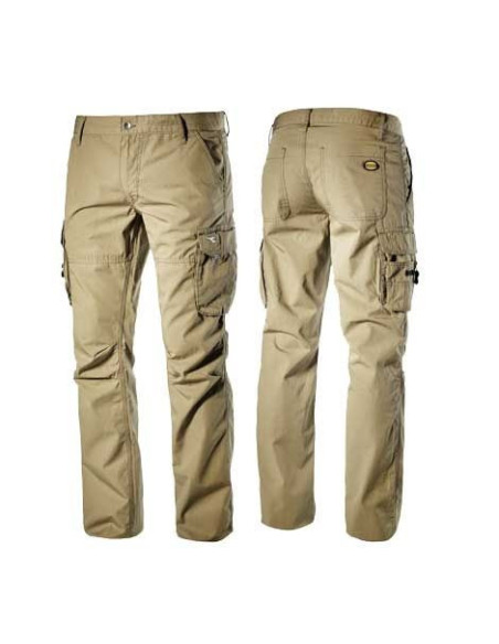 Pantalone da lavoro cargo estivo DIADORA mod. WIN II 160305 100% cotone
