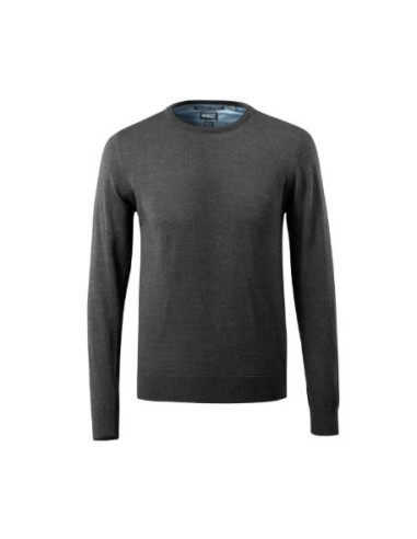Maglione da lavoro giroccolo e maniche a coste MASCOT mod. 50636-989 50% lana merino