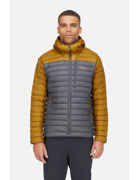 Giacca estiva con cerniera per uomo RAB mod. QDB-12 MICROLIGHT ALPINE JACKET