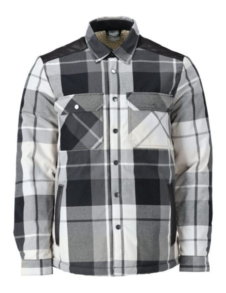 Camicia da lavoro manica lunga in flanella con fodera in pile MASCOT mod. 23104-446 270 gr.
