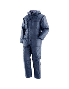 Tuta da lavoro isotermica antifreddo blu NW NERI LIVIGNO mod. 467045