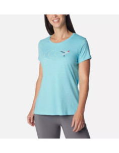 T-shirt manica corta estiva per donna COLUMBIA mod. 1934592 DAISY DAYS SS GRAPHIC TEE 2