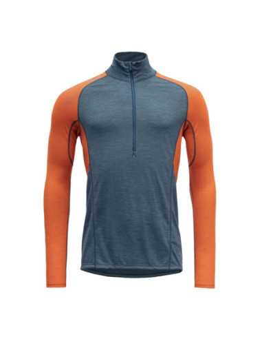 RUNNING MERINO 130 ZIP NECK MAN