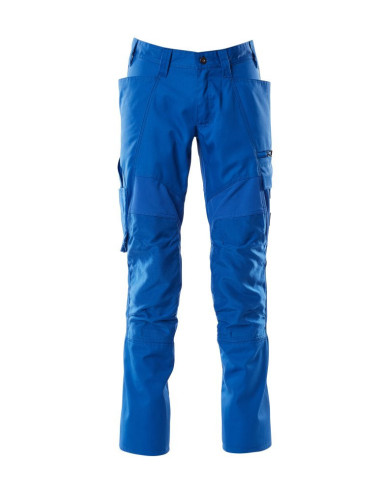 Pantalone da lavoro elasticizzato con tasche porta ginocchiere in cordura MASCOT mod. 18579-442