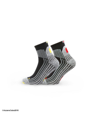 Confezione 2 pezzi calza MID donna leggera AZZANO CALZE mod. SNEAKERMEZZA SPUGNA YFAS016