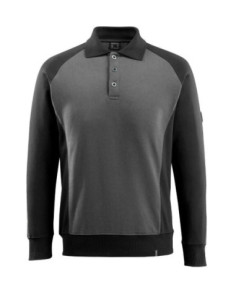 Polo da lavoro felpata MASCOT mod. 50610-962 MAGDEBURG 60% cotone 40% poliestere