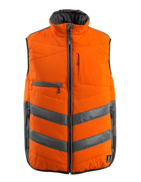 Gilet da lavoro antifreddo alta visibilita' catarifrangente MASCOT mod. GRIMSBY