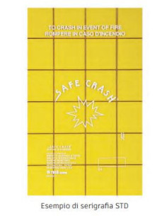 00SC-290X495 - LASTRA SAFE CRASH mm.290 X mm.495