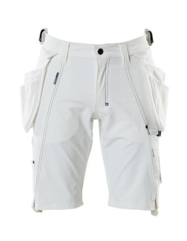 Pantalone da lavoro bermuda con tasche esterne cargo stretch a 4 vie MASCOT 93% poliestere