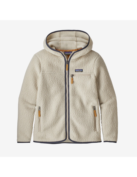 Giacca in pile invernale per donna con cappuccio PATAGONIA mod. 22806 RETRO PILE HOODY