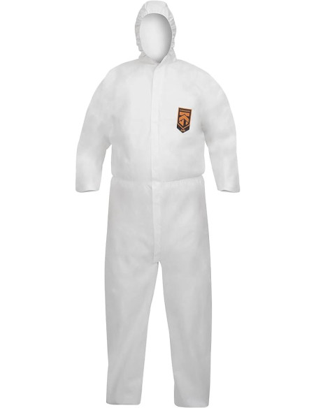 Tuta protettiva da lavoro con cappuccio KIMBERLY CLARK mod. A40