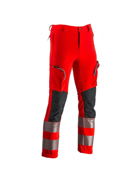 Pantalone da lavoro tecnico catarifrangente linea soccorso REVERSE mod. VERTICAL