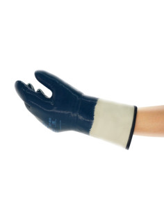 Guanti da lavoro in nitrile tutto rivestito con manichetta lunga ANSELL mod. 27-810 Hycron