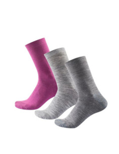 DAILY MERINO LIGHT SOCK 3PK WMN