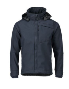 Giacca da lavoro con cappuccio softshell traspirante idrorepellente antivento MASCOT mod. 23102-246