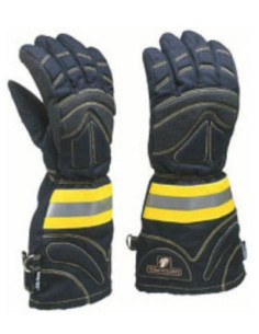 Guanti da lavoro in maglia Kevlar anticalore per vigili del fuoco mod. 14782 MATRIX 2 VV.F