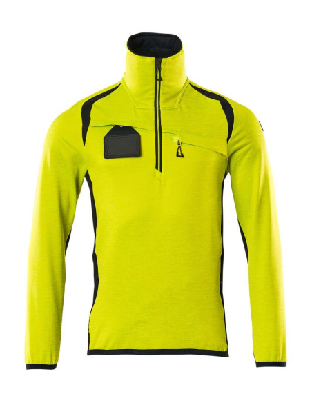 Maglione in pile da lavoro con mezza cerniera MASCOT mod. 19303-316 94% poliestere.