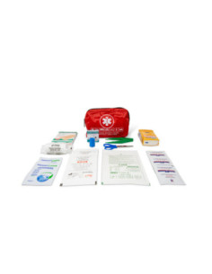 Kit pronto soccorso in busta morbida per autovetture e tempo libero mod. SOFTKIT CPS674