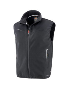 Gilet softshell elasticizzato interno in micropile NW NERI mod. 422091 JACKSON.