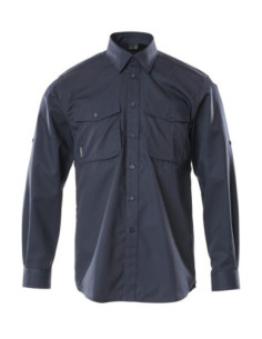 Camicia da lavoro manica lunga con taschini MASCOT mod. 12004-530 GREENWOOD 100% cotone 2