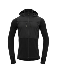 Maglia lana merino con cappuccio per uomo DEVOLD mod. GO 264 452 A HEROY MERINO HYBRID MAN JACKET WITH HOOD