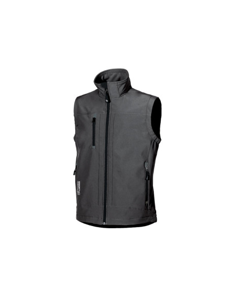Gilet da lavoro Soft Shell stretch traspirante antivento mod. DW025 CLIMB.