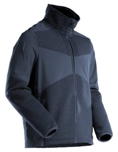 Maglione in pile con mezza cerniera e fodera MASCOT mod. 22105-681 100% poliestere