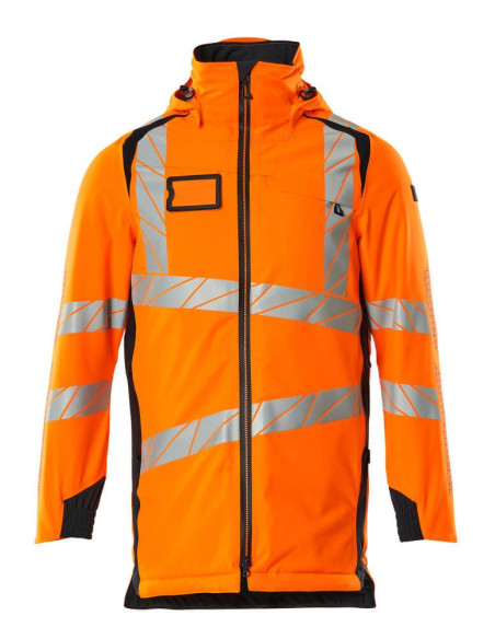 Giacca Parka da lavoro antifreddo impermeabile alta visibilitö MASCOT mod. 19030-449.