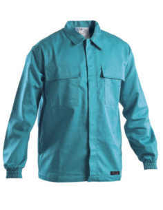 Giubbino da lavoro ignifugo per arco elettrico 100% cotone GRUPPO P&P mod.IGN05128