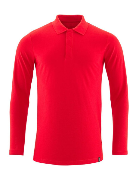 Polo da lavoro manica lunga con bottoni a scomparsa MASCOT 60% cotone 40% poliestere mod. 20483-961.