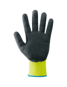 Guanti da lavoro a filo continuo 100% nylon/lattice NERI SPA mod.SHABU FLEX HV 355103.