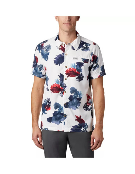 Camicia manica corta estiva per uomo COLUMBIA mod. 1884891 OUTDOOR ELEMENTS SS PRINT SHIRT