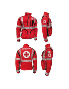 Giubbino da lavoro tecnico con rifrangente linea soccorso REVERSE mod. Hornet