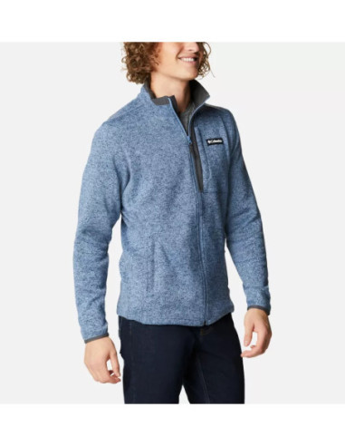Felpa da uomo COLUMBIA mod. 1954101 SWEATER WEATHER FULL ZIP