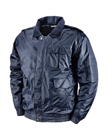 Giubbino da lavoro invernale in pvc interno imbottito NW NERI mod. NEW PILOT 422106.