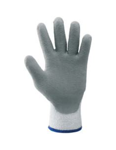 Guanti da lavoro in tessuto palmo gomma grigio mod. SHABU THERMO 355106.