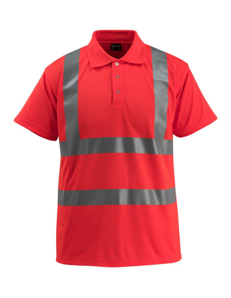 Polo da lavoro alta visibilita' catarifrangente classe 2 MASCOT mod. BOWEN