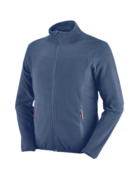 Giacca da lavoro in micropile con cerniera NW NERI mod. GSTAAD 100% poliestere