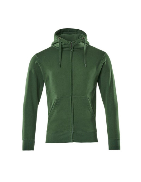 Felpa da lavoro con cerniera e cappuccio MASCOT mod. GIMONT 60% cotone