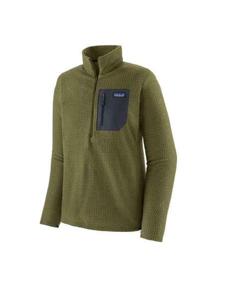 Felpa invernale per uomo mezza zip PATAGONIA mod. 40245 M'S R1 AIR ZIP NECK