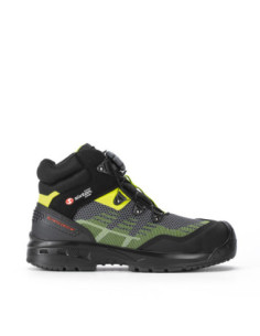 Scarpe antinfortunistiche alte idrorepellenti leggere S3S SIXTON mod. SESTRIERE BOA