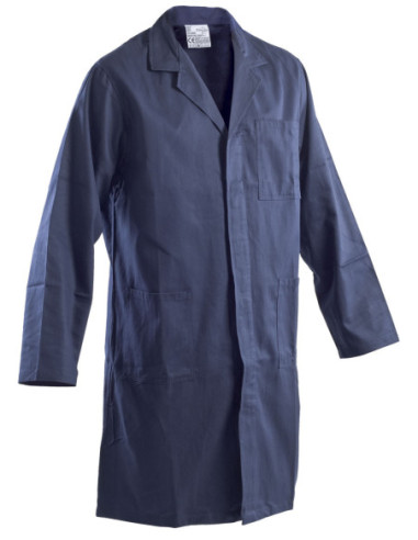 Camice da lavoro 100% cotone blu/bianco GRUPPO P&P mod. STX01101