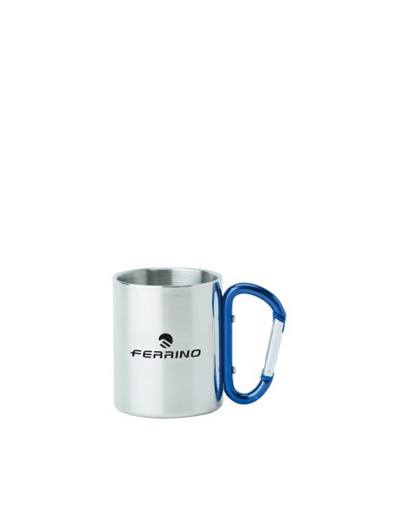 TAZZA INOX CON MOSCHETTONE