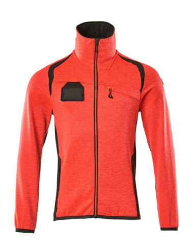 Maglia da lavoro con cerniera con dettagli fluorescentei MASCOT mod. 19403-316