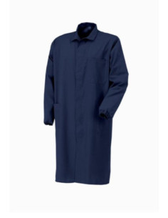 Camice da lavoro uomo blu 100% cotone INDUSTRIAL STARTER mod. 8100 EUROPA