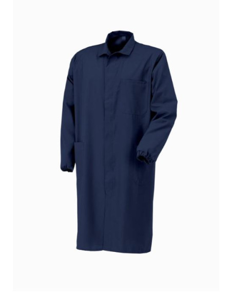 Camice da lavoro uomo blu 100% cotone INDUSTRIAL STARTER mod. 8100 EUROPA