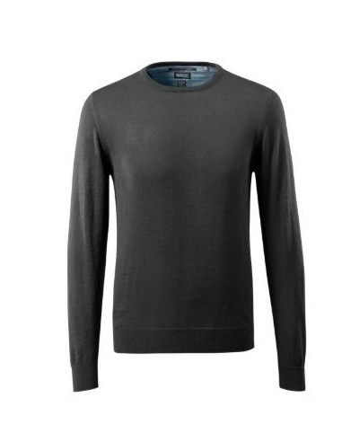 Maglione da lavoro giroccolo e maniche a coste MASCOT mod. 50636-989 50% lana merino