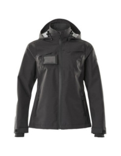 Giacca da lavoro per donna elasticizzata antivento con cappuccio MASCOT mod.18311-231 2