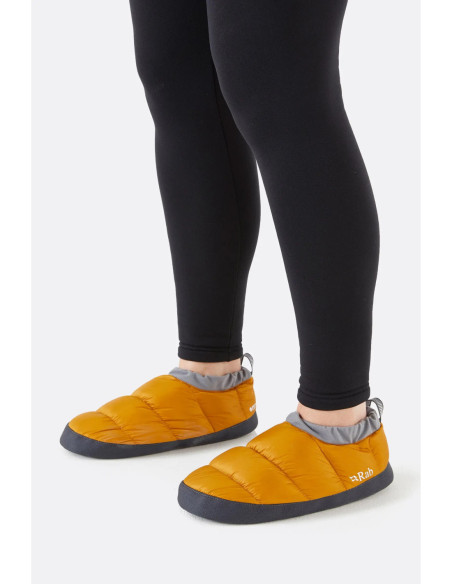 Pantofola invernale unisex RAB mod. QAJ-03 DOWN HUT SLIPPERS.